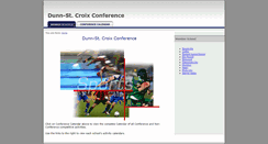 Desktop Screenshot of dunn-stcroixconference.org